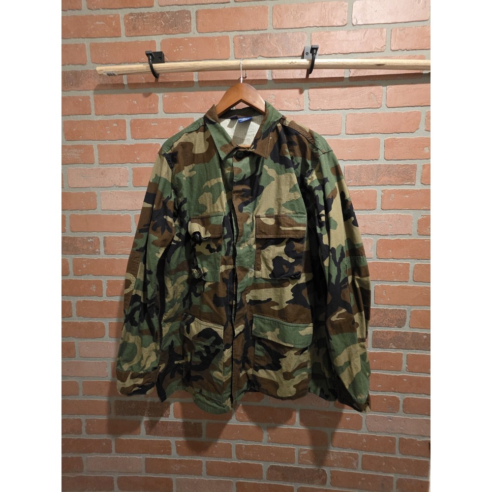 Propper Camouflage Jacket Large Long Military Army Marines Combat Camo Closet